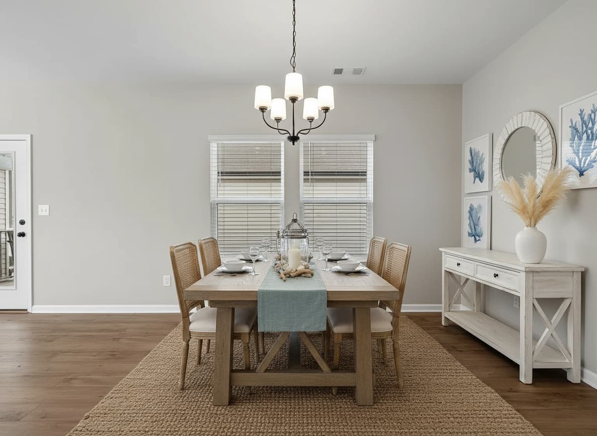 Coastal Elegance - Dining Room