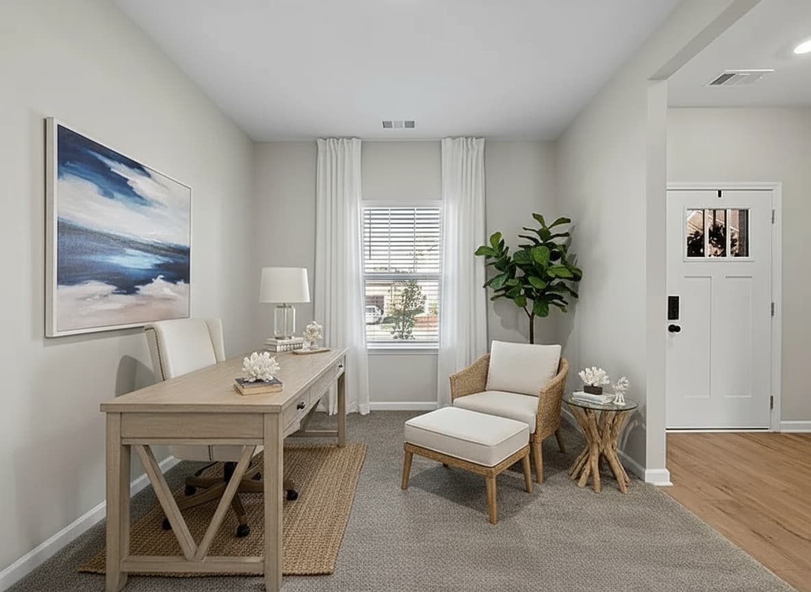 Warm Contemporary - Office